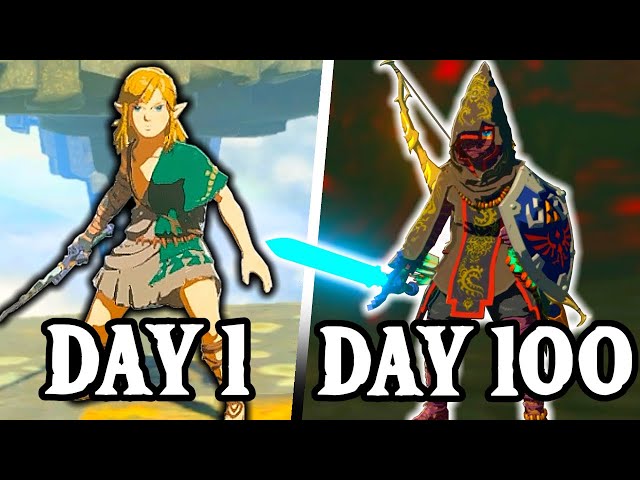 I Spent 100 Days in Zelda Tears of the Kingdom, Here's What Happened