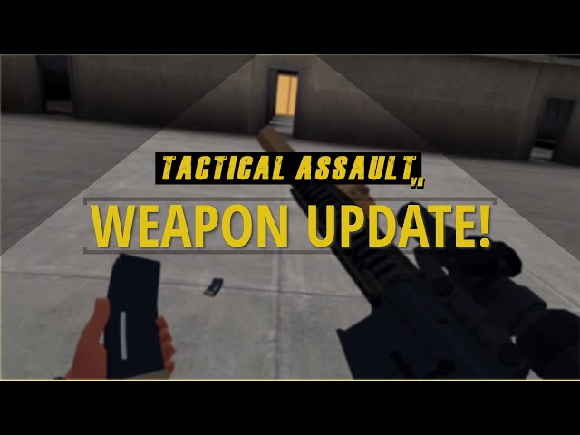 TAVR Weapon Showcase! (Tactical Assault VR 0.7.0B)
