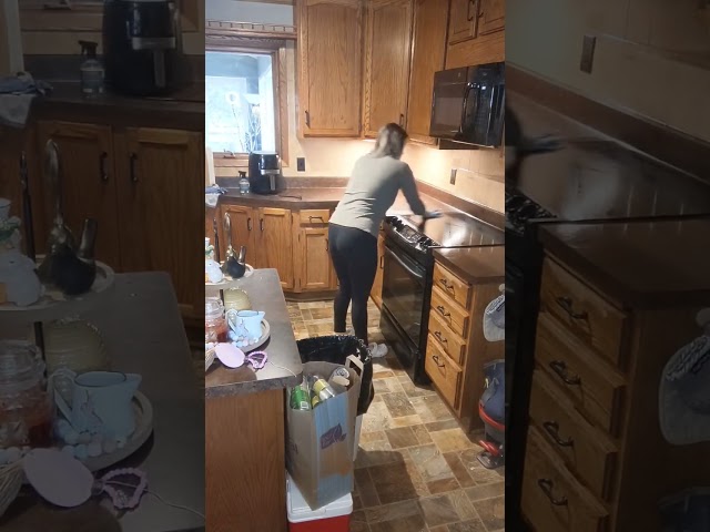 KITCHEN SPEED CLEAN WITH ME 🧽