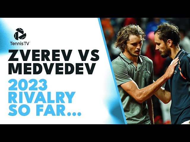Medvedev vs Zverev | Drama-Filled Rivalry In 2023 So Far...