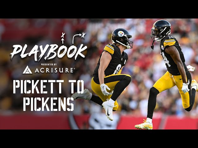 Playbook with Merril Hoge: Pickett to Pickens | Pittsburgh Steelers