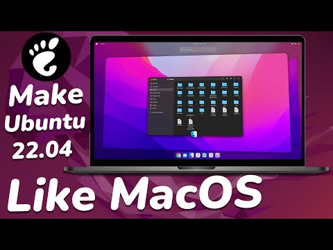 How to MAKE Ubuntu 22.04 Look Like Mac OS Monterey