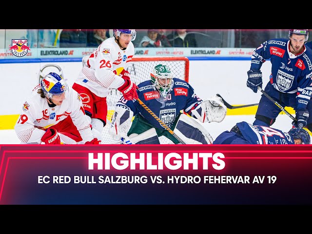 Highlights: Neuauflage des Finals der letzten Saison gegen Hydro Fehervar | EC Red Bull Salzburg