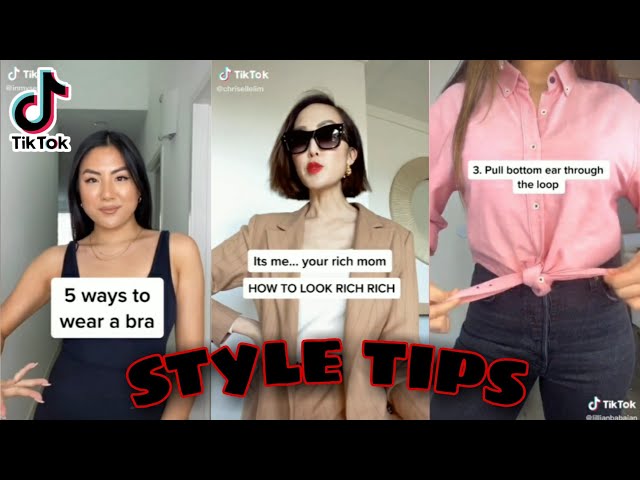 Style tips tik tok compilation