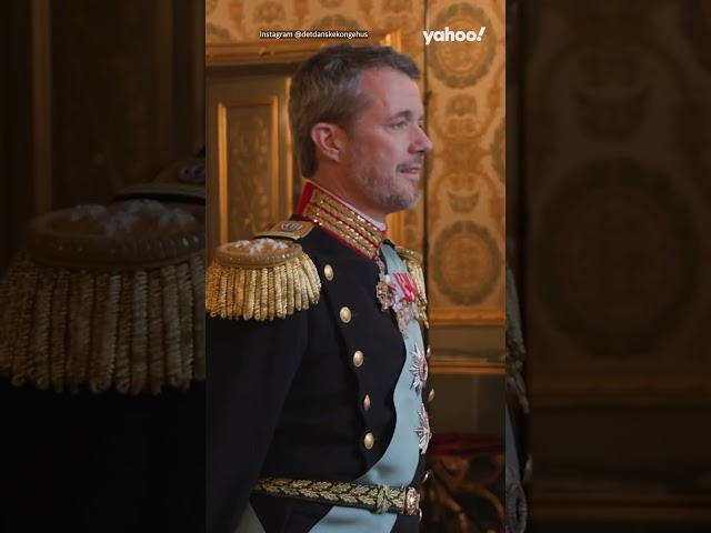 Queen Mary and King Frederik accused of editing first official royal portrait | #yahooaustralia