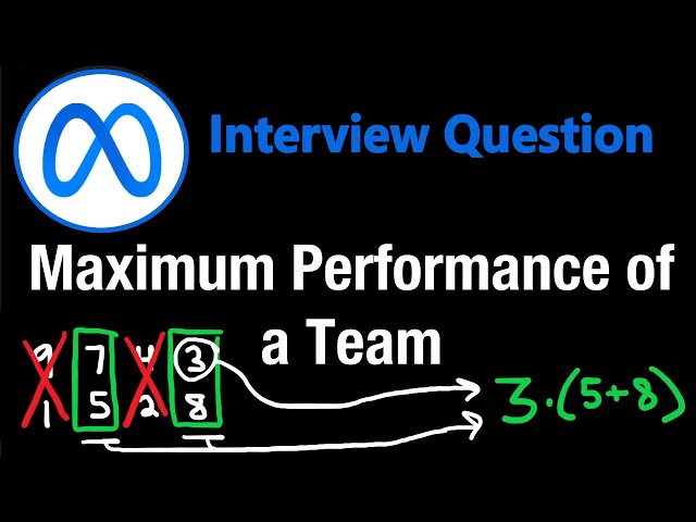 Maximum Performance of a Team - Leetcode 1383 - Python