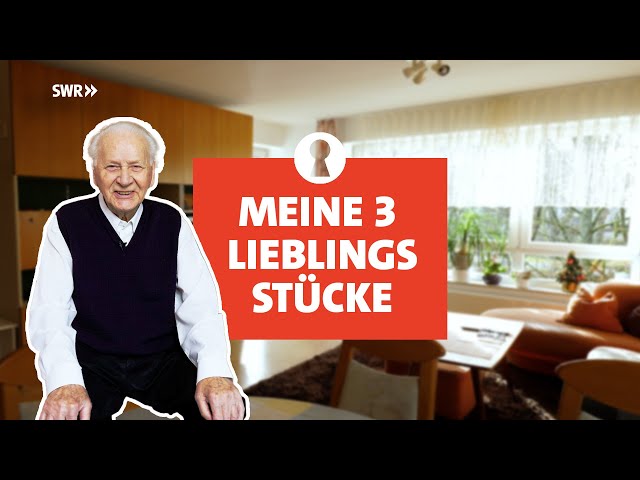 70 square meters of nostalgia: Hans (88) lives in a retirement home | SWR Room Tour