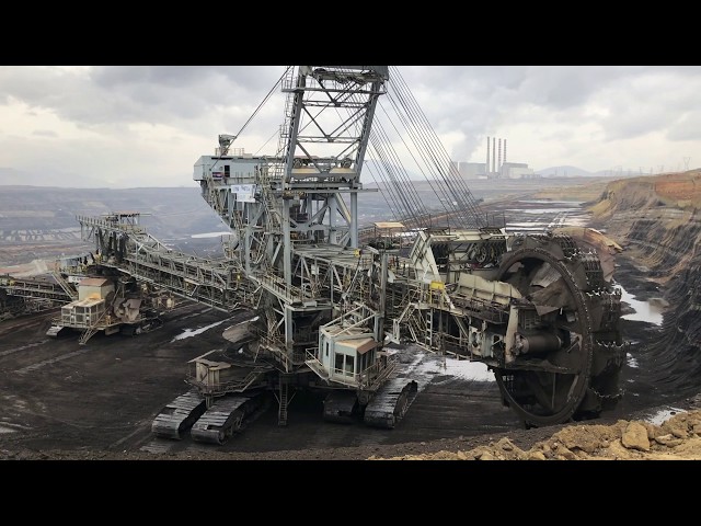 Bucket Wheel Excavator - Coal Mining Excavation