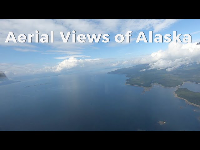 Alaska Float Plane aerial view from Juneau Ak flying into Pelican. Views are spectacular,  Alaska!