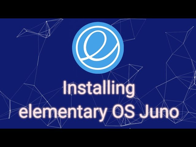 Installing elementary OS 5.0 JUNO BETA on my machine