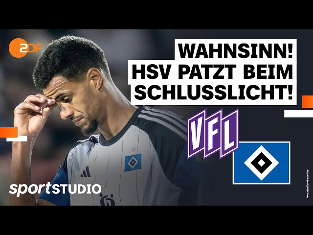 VfL Osnabrück – Hamburger SV | 2. Bundesliga, 7. Spieltag Saison 2023/24 | sportstudio