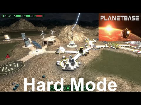 Planetbase - Colony builder - No commentary gameplay