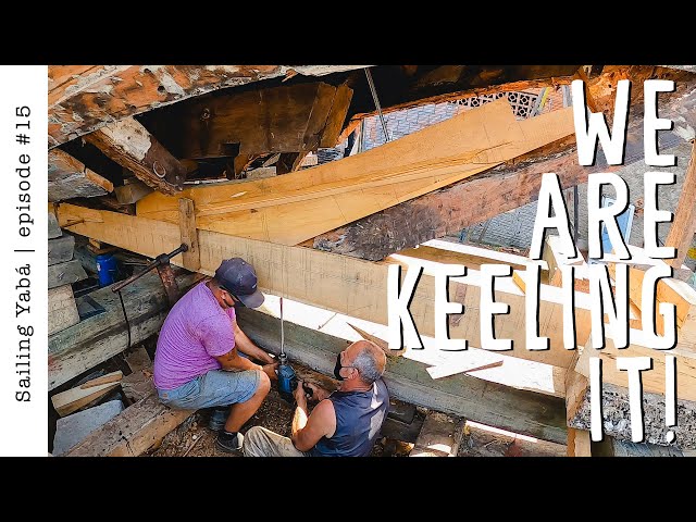 Replacing the largest piece of wood? CHECK! — Sailing Yabá #15