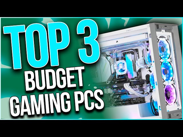 TOP 3: Best BUDGET Prebuilt Gaming PC list of the Week | May 2022🔥