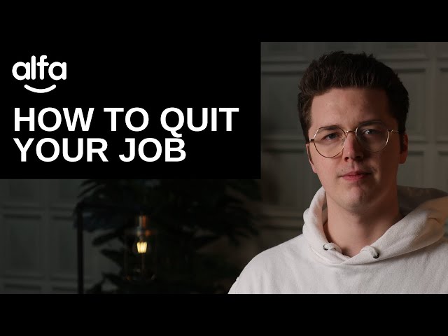 How to quit your IT job & handle counter offers | Alfie Whattam
