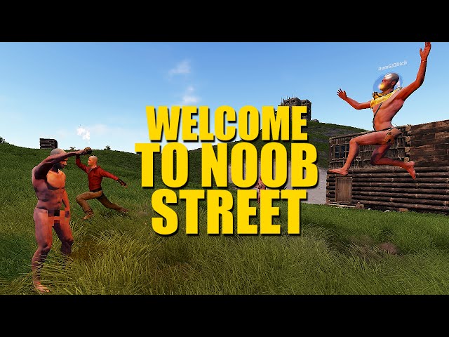 NOOB STREET! - Winter Plays Rust - Episode 1