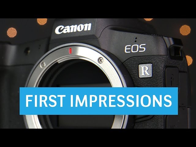 Canon EOS R First Impressions - NOT what you think!