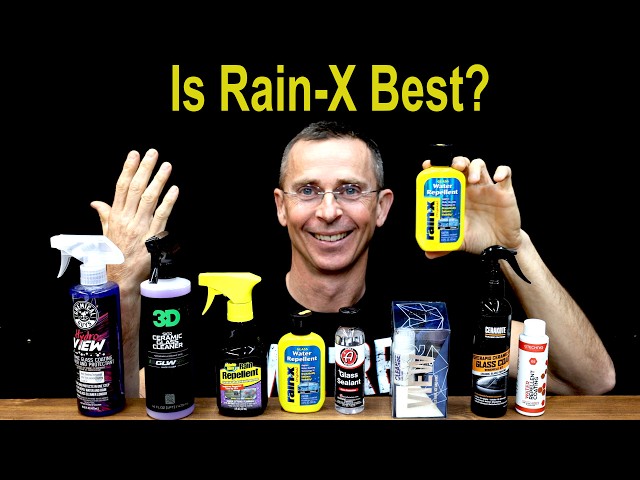 Best Windshield Rain Repellent? Let's Find Out!