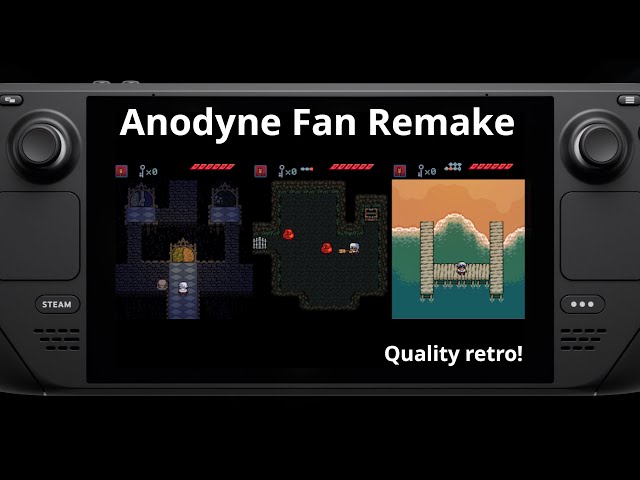 Anodyne, retro zelda-lite adventure FREE fan remake (Steam Deck)