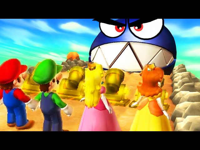 Mario Party 9 - Boss Rush - Mario vs Luigi vs Peach vs Daisy