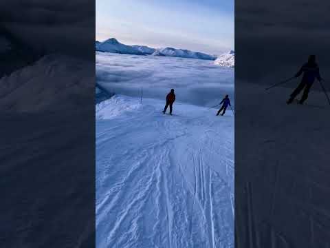 Skiing in Alaska is on Another Level