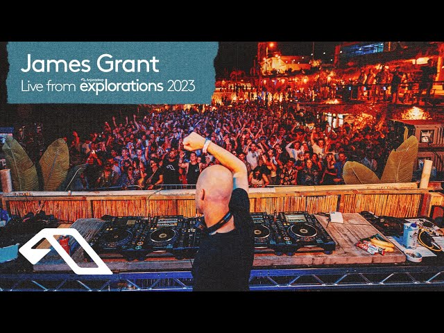 James Grant | Sunrise Set | Live at Anjunadeep pres. Explorations 2023 (4K)