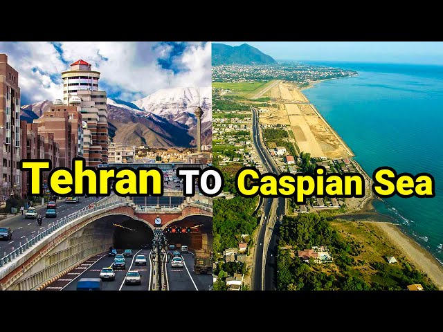 IRAN 🇮🇷 Driving Tehran To Caspian Sea | Amazing Road ایران