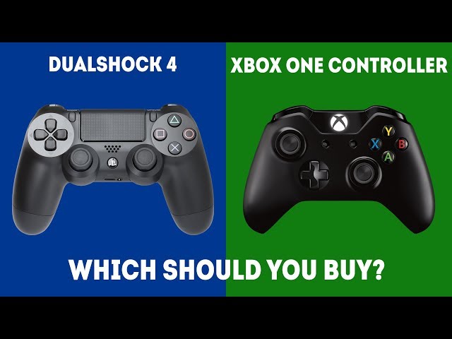 DualShock 4 vs XBOX One S Controller - Which Controller WINS?