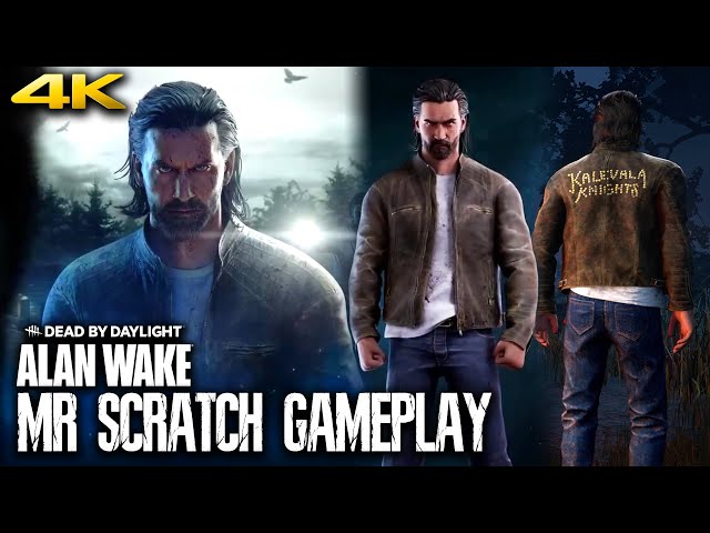 DEAD BY DAYLIGHT - Mr Scratch (Alan Wake Darker Side Outfit) Gameplay (4K 60FPS) | TOME 18 REVISION