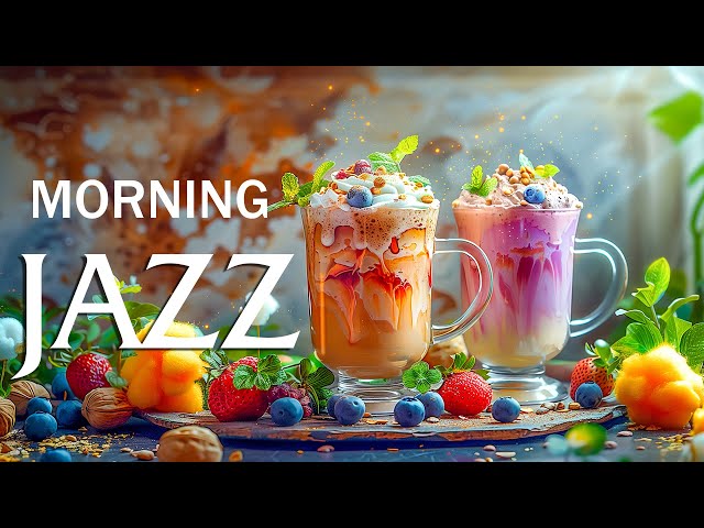 Spring Morning Jazz Instrumental ☕ Relaxing Piano Jazz Music & Smooth Bossa Nova For Begin The Day