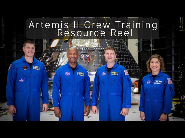 Artemis II Crew Training Resource Reel