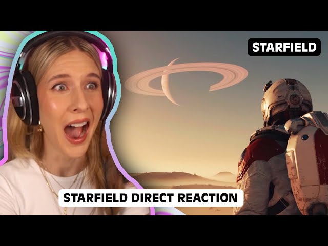 REACTING to STARFIELD DIRECT - This will be my FIRST Bethesda Game!