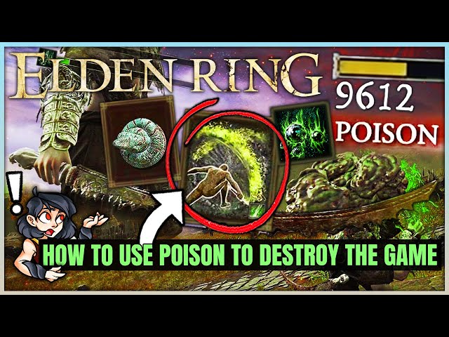 Poison is OVERPOWERED - Destroy Everything With Infinite Buffs - Best Elden Ring Status Build Guide!