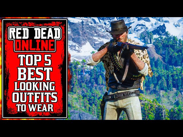 5 INCREDIBLE Looking Red Dead Online Outfits (RDR2 Best Outfits Part 4)