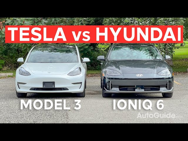Hyundai Ioniq 6 vs Tesla Model 3