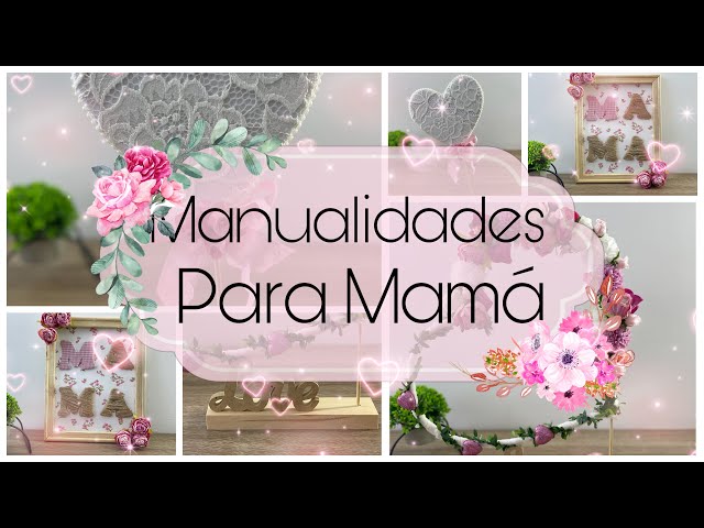 Hermosas Manualidades para el dia de las Madres  ♻️ / Ideas recicladas / Artesanato para Mama