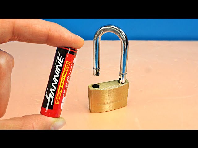 4 Ways to Open a Lock  | Life Hacks