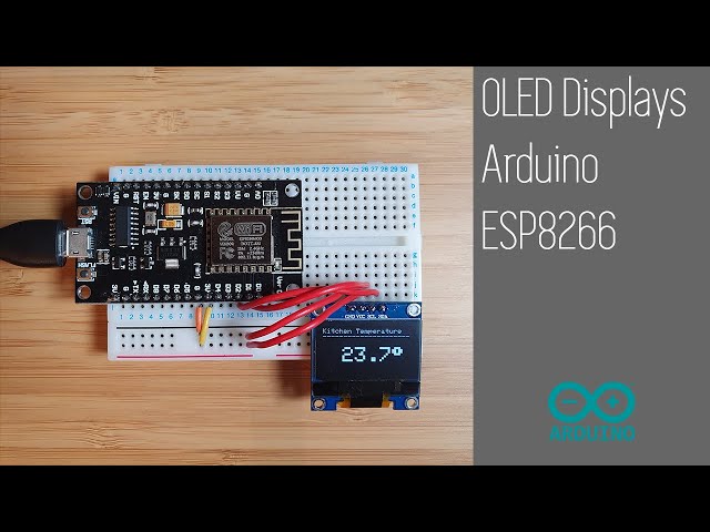 Using OLED displays with Arduino/ESP8266