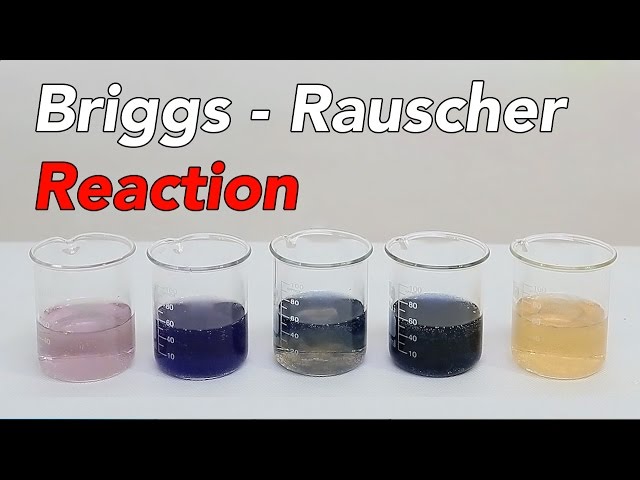 Black & White Magic (Briggs-Rauscher Reaction)