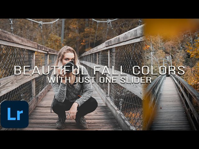 EASY TRICK for Fall Colors in Lightroom | A Tool You NEED to be using