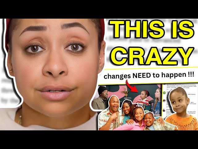 RAVEN SYMONE EXPOSES HOLLYWOOD (child star experiences + changes needed)