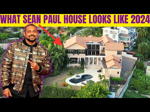 WHAT SEAN PAUL MANSION LOOKS LIKE NOW | JACK'S HILL IS FOR WEALTHY ELITE CLASS Drone's eye View