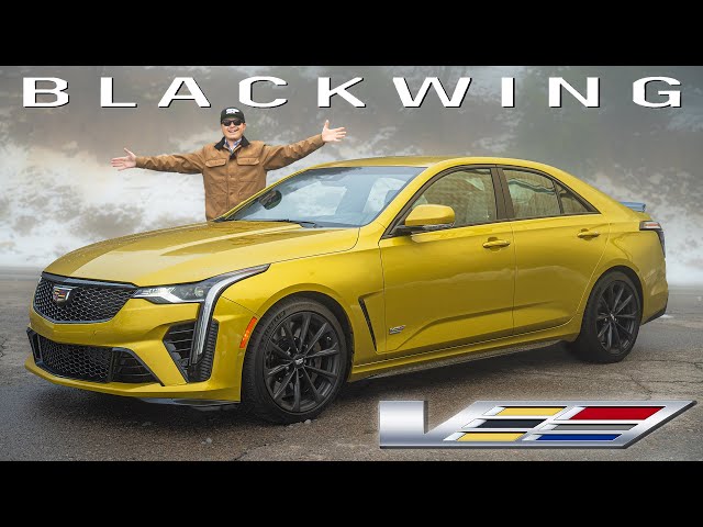 2024 Cadillac CT4-V Blackwing First Drive & Review! Is it WORTH the upgrade?