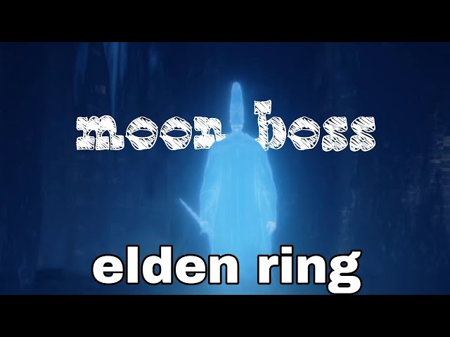 elden ring|| moon boss fight||