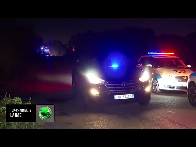 Top Channel/ Aksident tragjik në Tiranë! Makina përfundon në Lanë, humb jetën shoferi
