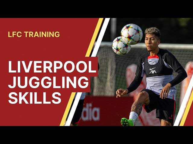 Liverpool juggling skills - including Klopp!
