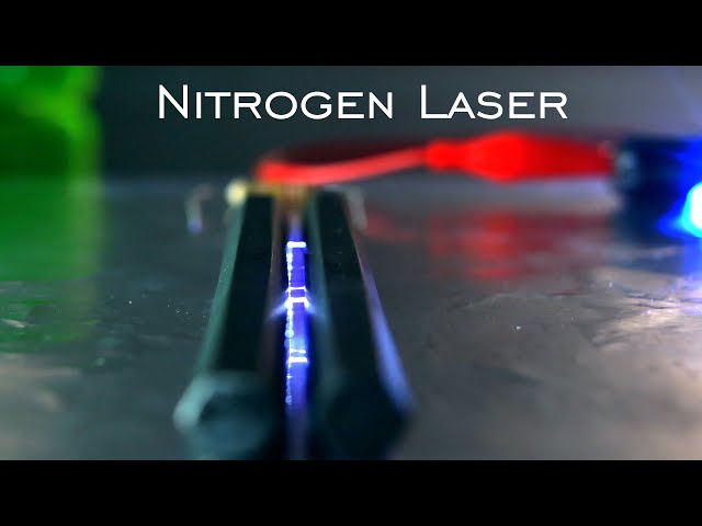 Building A Simple High Voltage Nitrogen Laser (Ft. StyroPyro + giveaway)