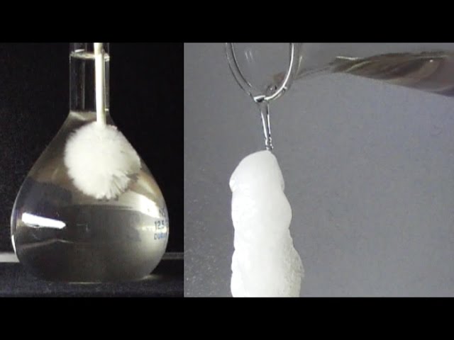 Chemistry experiment 43 - Fun with sodium acetate: ''hot ice''
