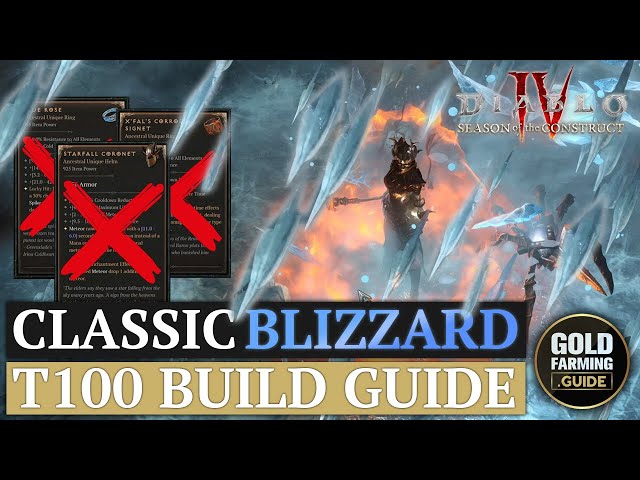 Diablo IV: Classic Blizzard Build - Best Sorceress Boss Killer Guide Season 3. No BS, Just Pure DPS.