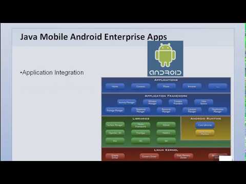 Java Mobile Android Enterprise Apps